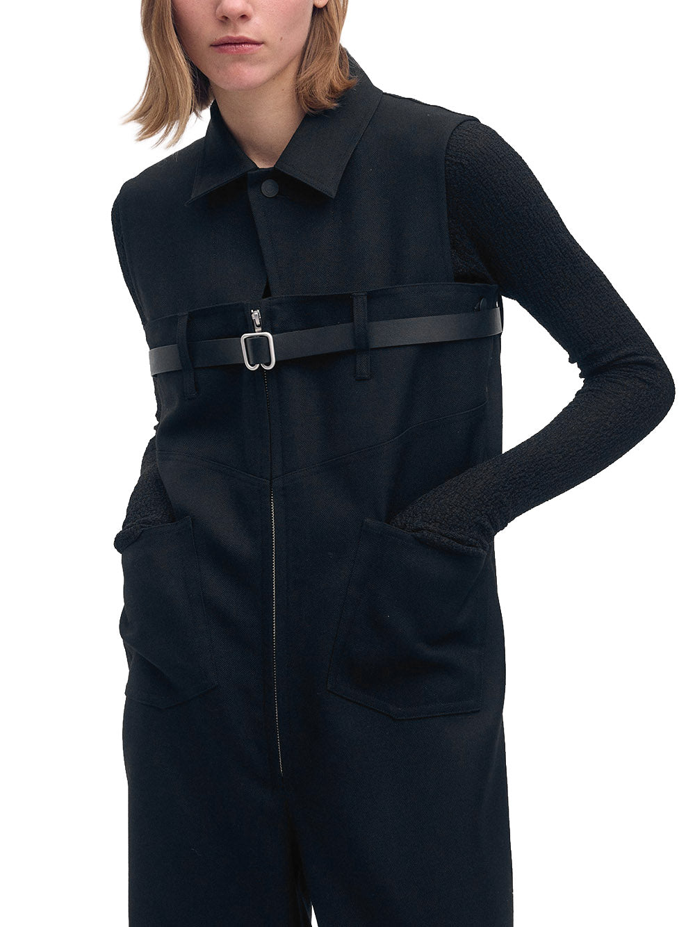 ISSEY MIYAKE-DISPOCKET PANTS-