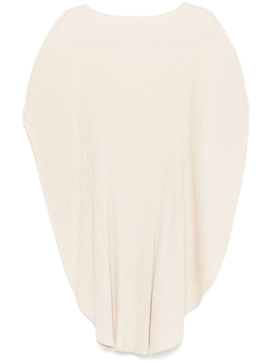 ISSEY MIYAKE-ORBICULAR PLEATS-IM48FH147 06 MOON WHITE