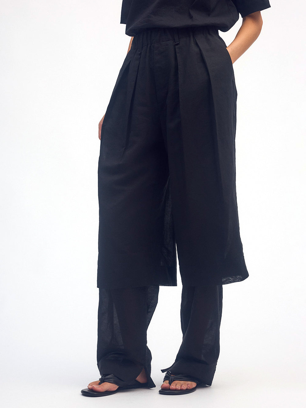ISSEY MIYAKE-PANTS-