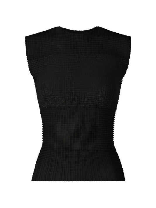 ISSEY MIYAKE-SHEER FUZZY PLEATS-