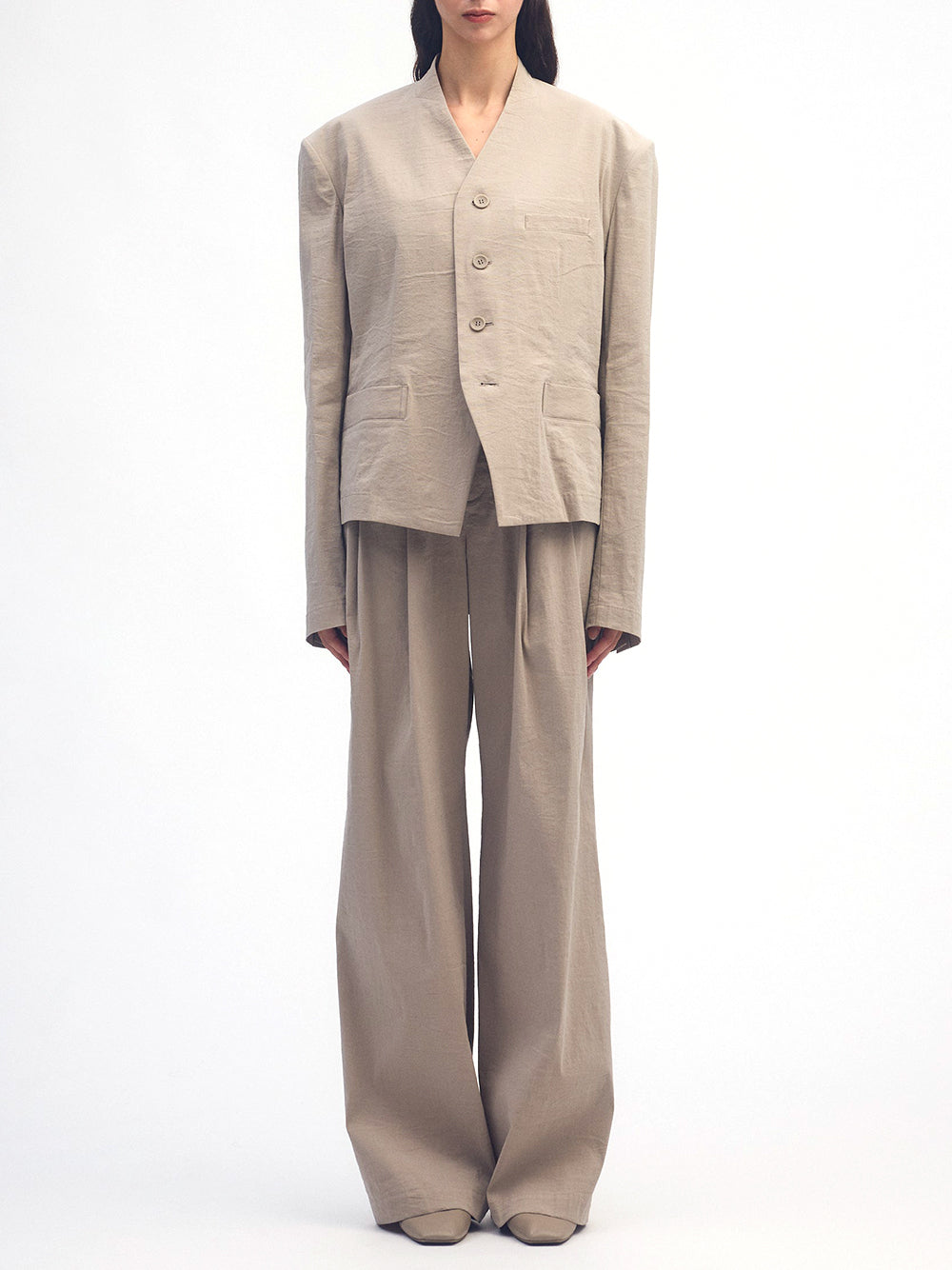 ISSEY MIYAKE-PANTS-