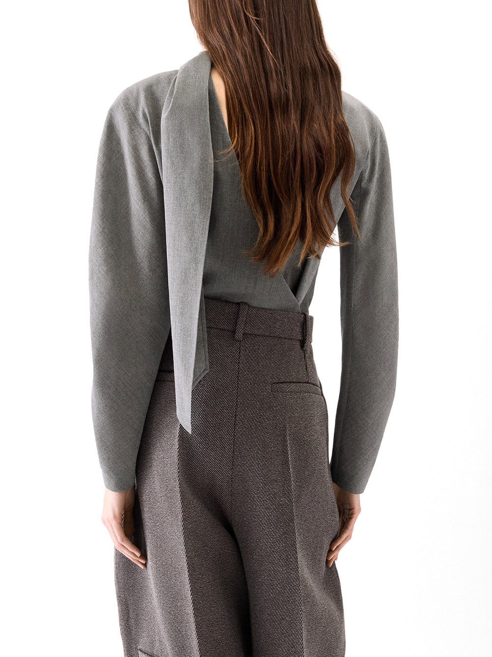 JACQUEMUS-LA BLOUSE CHALE-