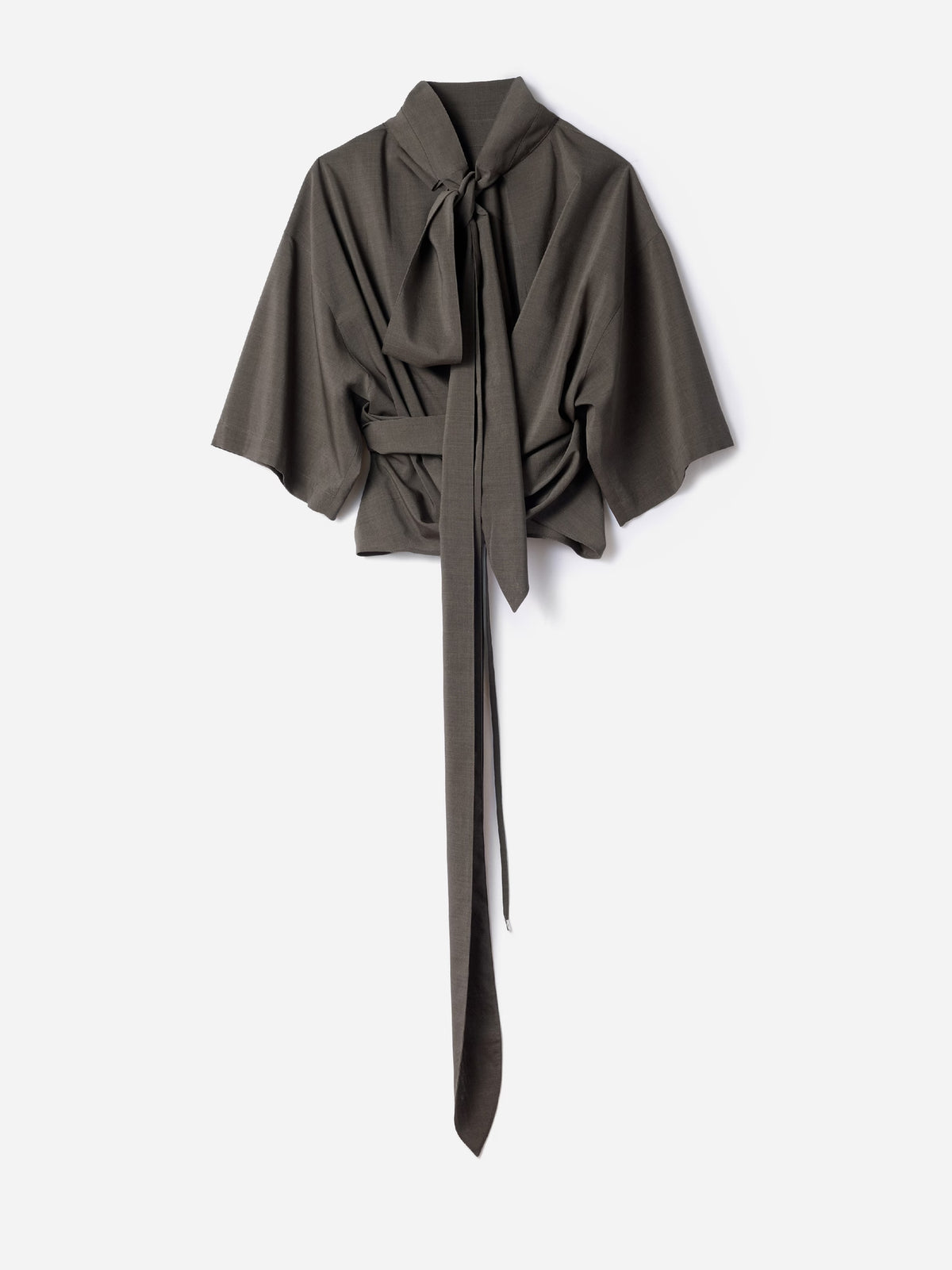 JACQUEMUS-LA BLOUSE HAVANA-