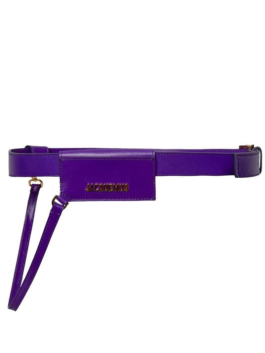 JACQUEMUS-La Ceinture Porte Cartes-