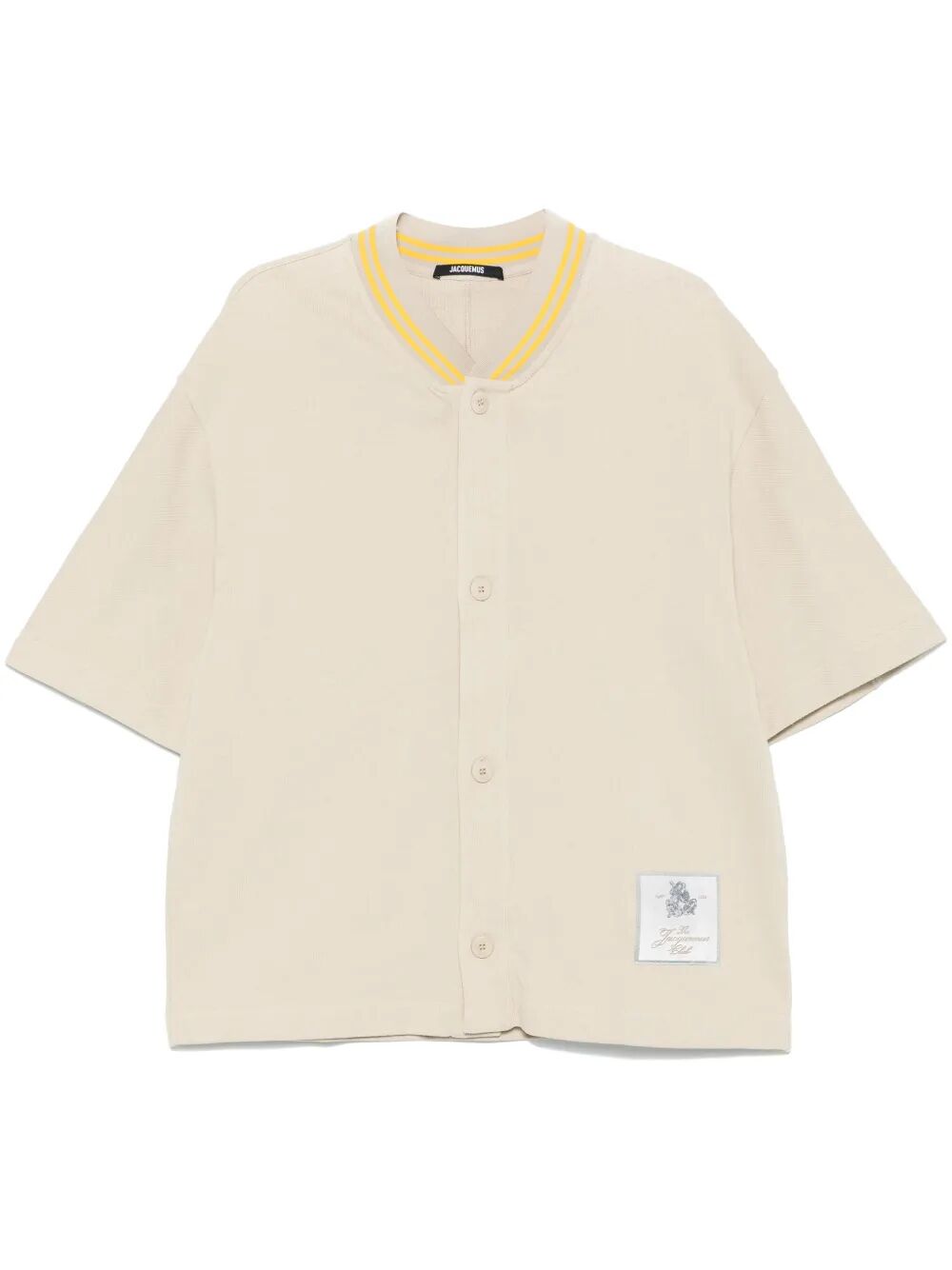 JACQUEMUS-LA CHEMISE BASEBALL MC-