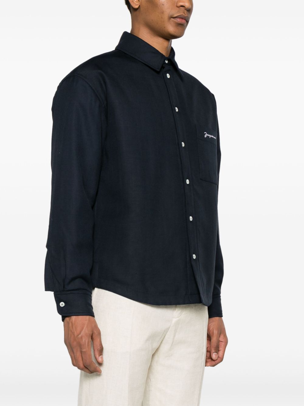 JACQUEMUS-LA CHEMISE BOULANGER-