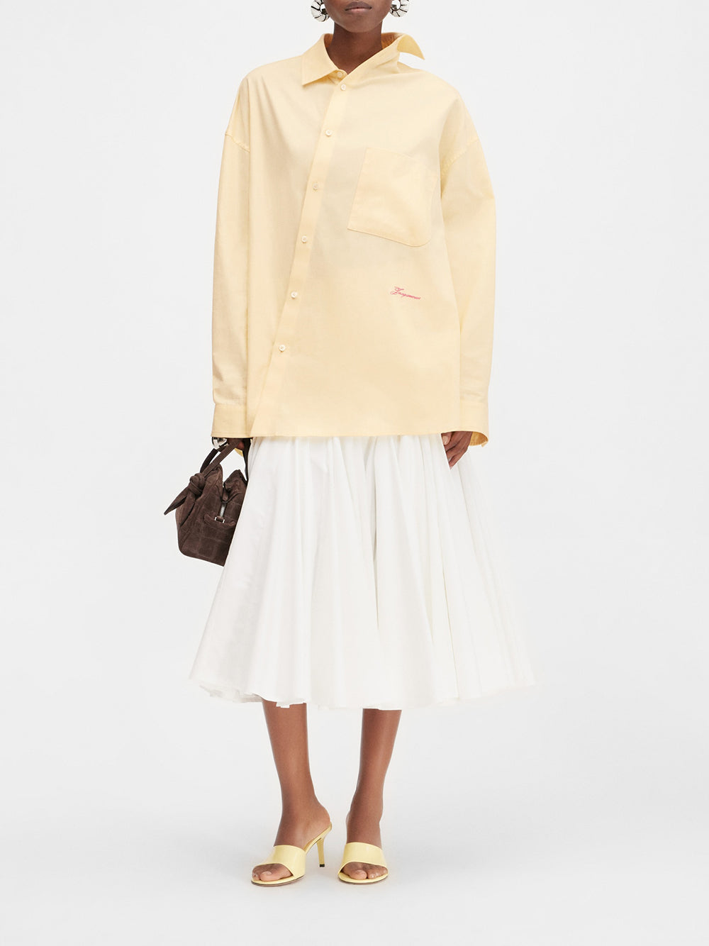 JACQUEMUS-LA CHEMISE CUADRO FEMME-
