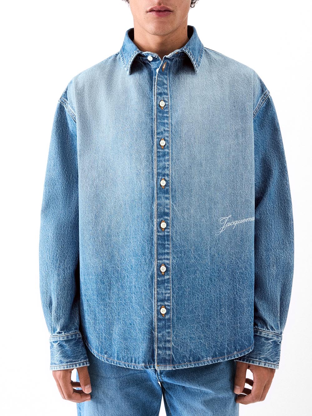 JACQUEMUS-LA CHEMISE DE-NIMES SIMON-