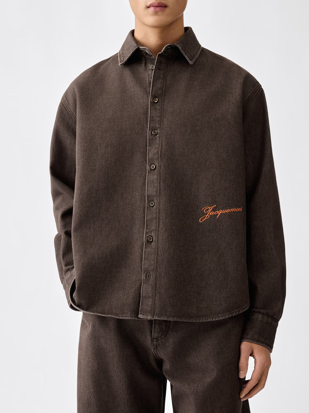 JACQUEMUS-LA CHEMISE DE-NIMES SIMON-