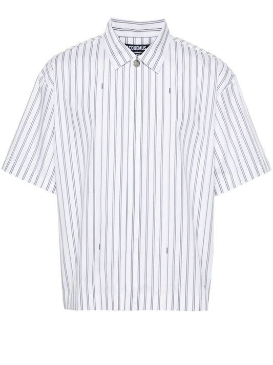 JACQUEMUS-LA CHEMISE MANCHES COURTE-