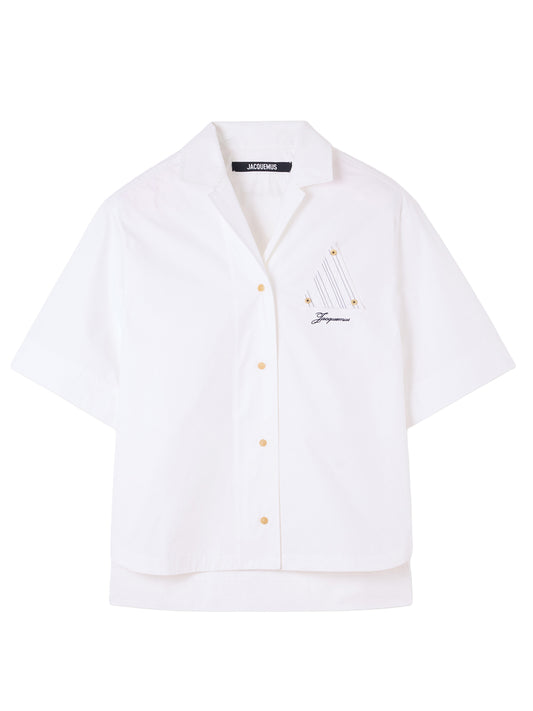 JACQUEMUS-LA CHEMISE MARIN-