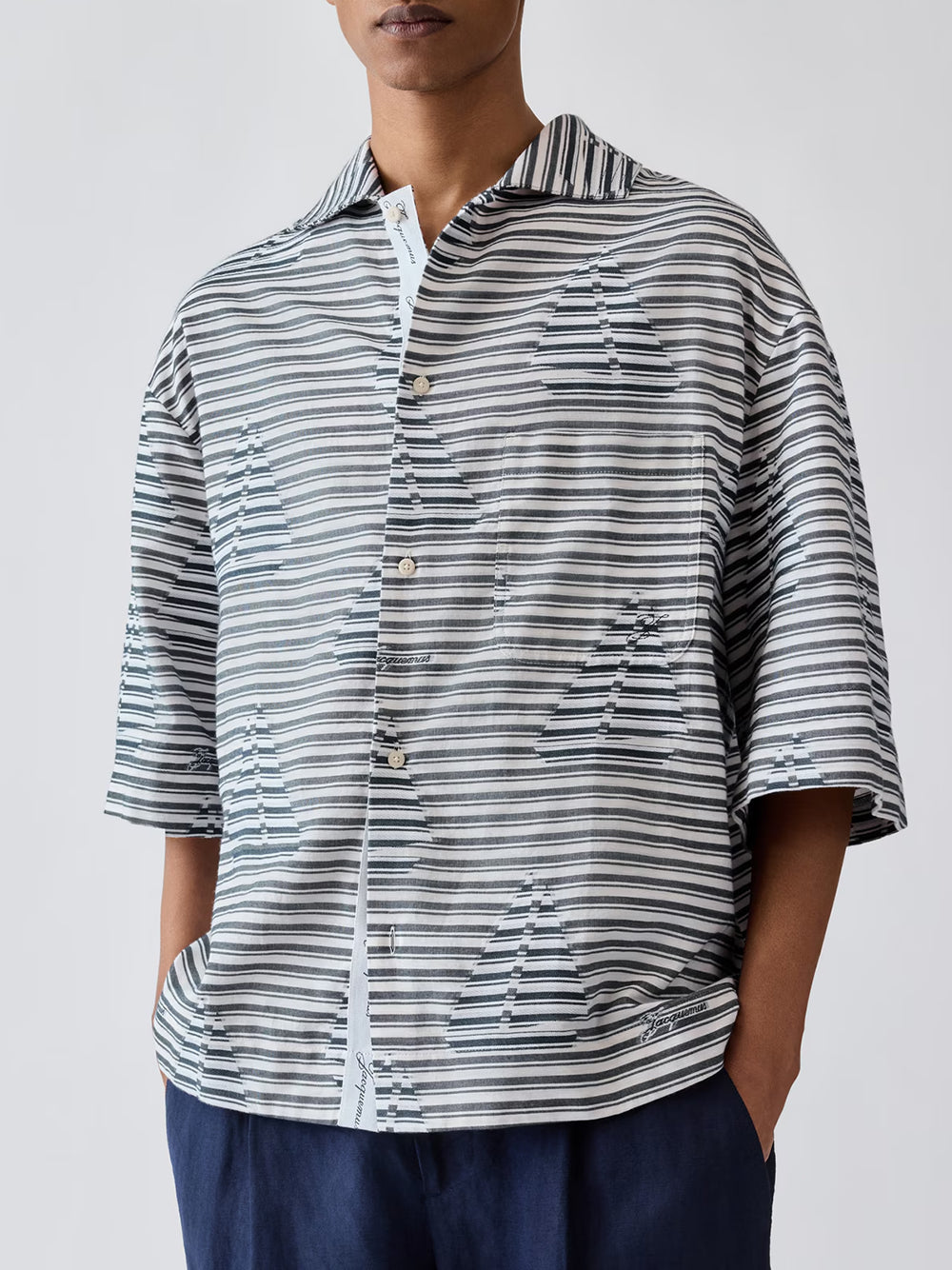 JACQUEMUS-LA CHEMISE PLAGE-