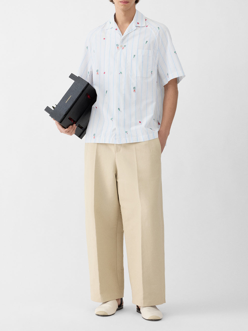 JACQUEMUS-LA CHEMISE ROMARIN MC-