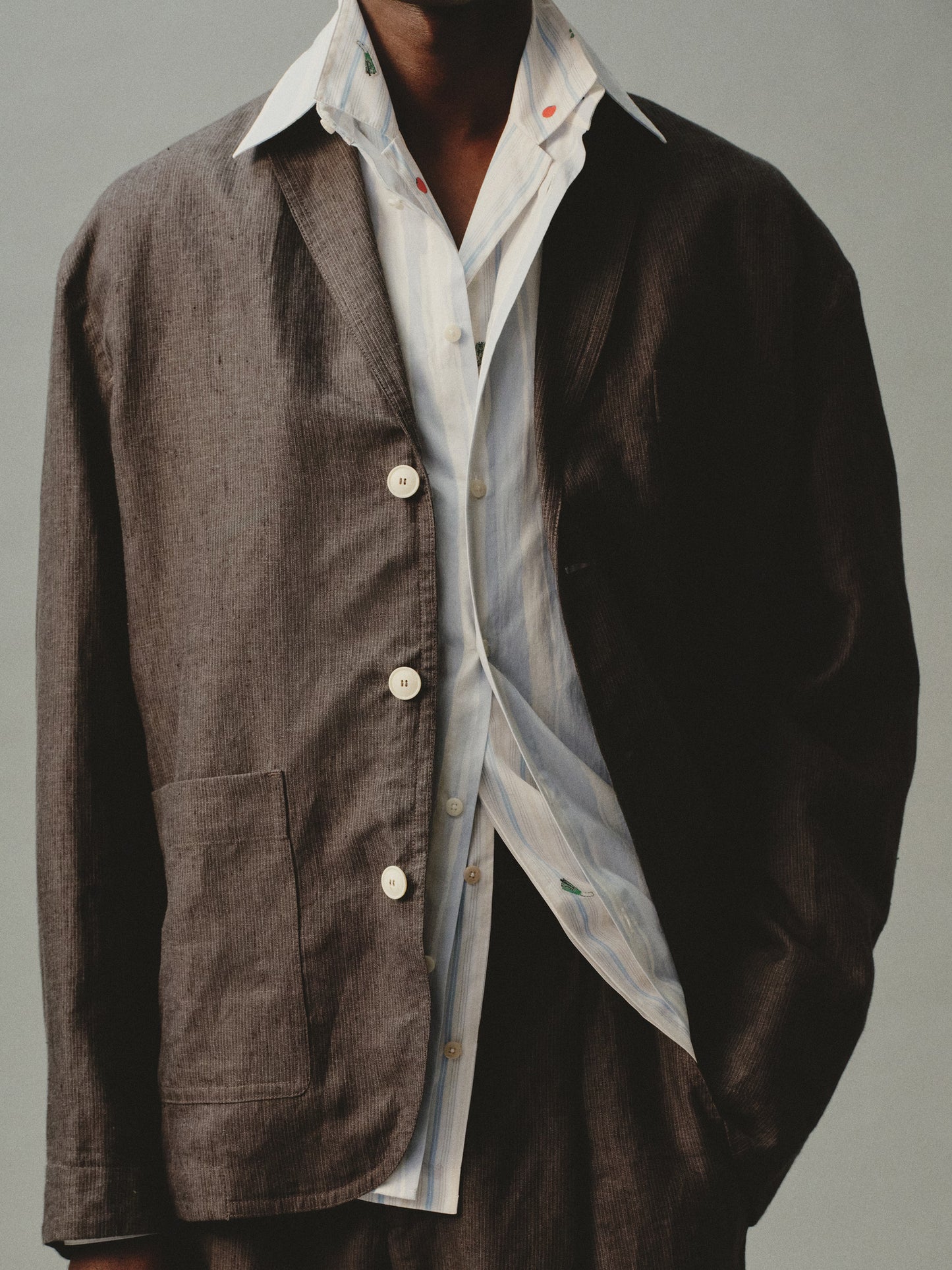 JACQUEMUS-LA CHEMISE ROMARIN MC-