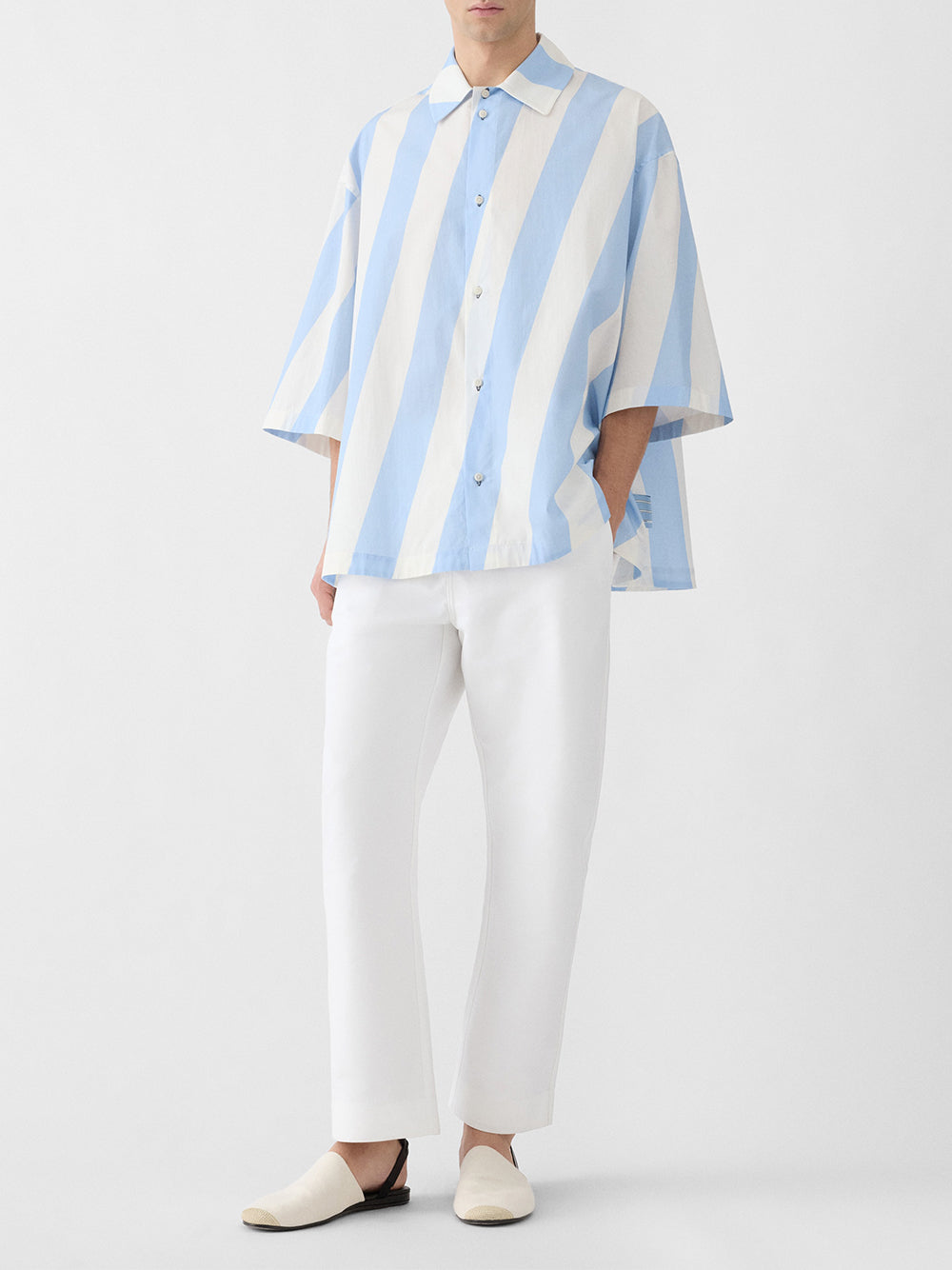 JACQUEMUS-LA CHEMISE TRIANGLE-