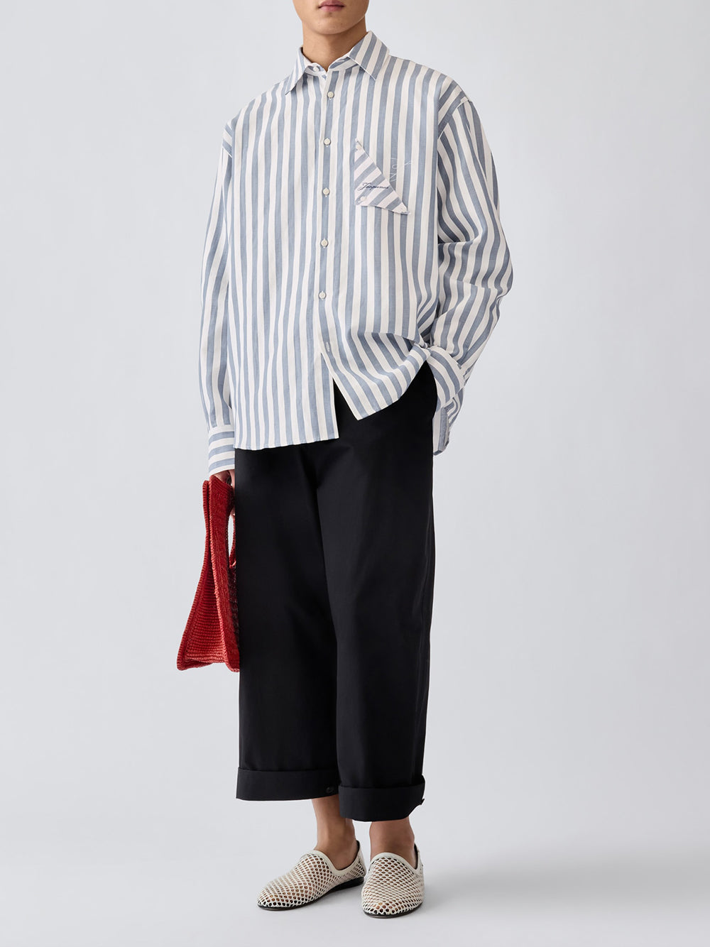 JACQUEMUS-LA CHEMISE VOILIER-