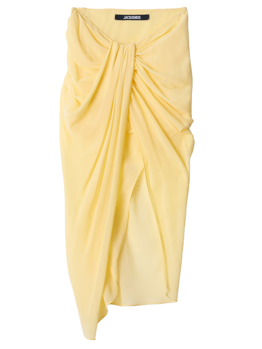 JACQUEMUS-LA JUPE PAREO-