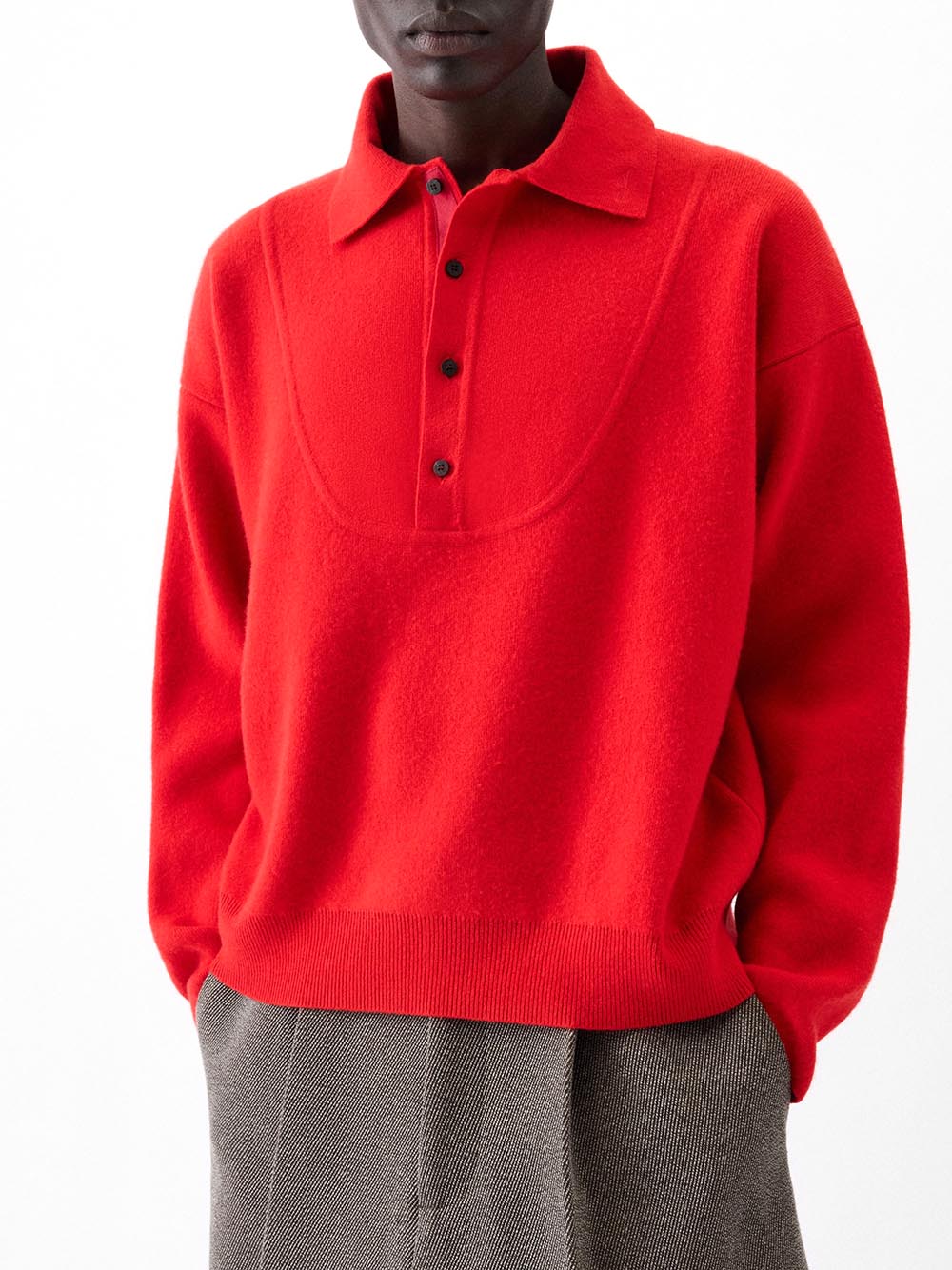 JACQUEMUS-LA MAILLE VAREUSE PALLONE-