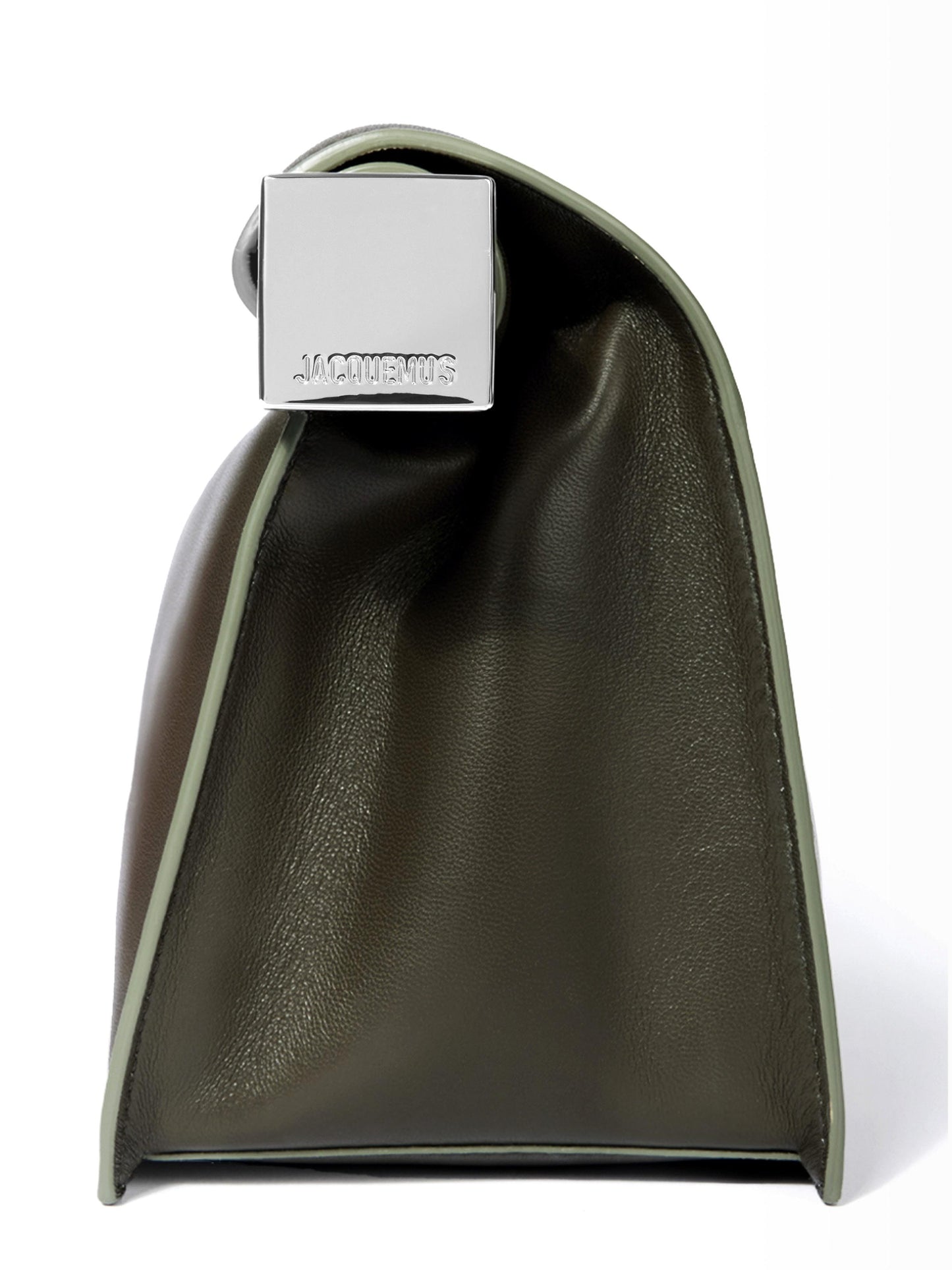 JACQUEMUS-LA POCHETTE ROND CARRE-