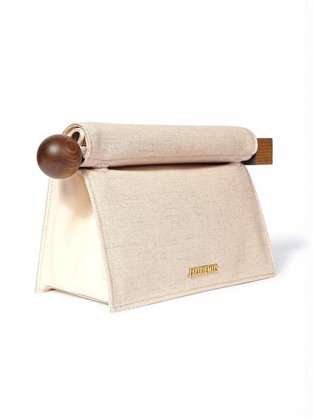 JACQUEMUS-LA POCHETTE ROND CARRE-