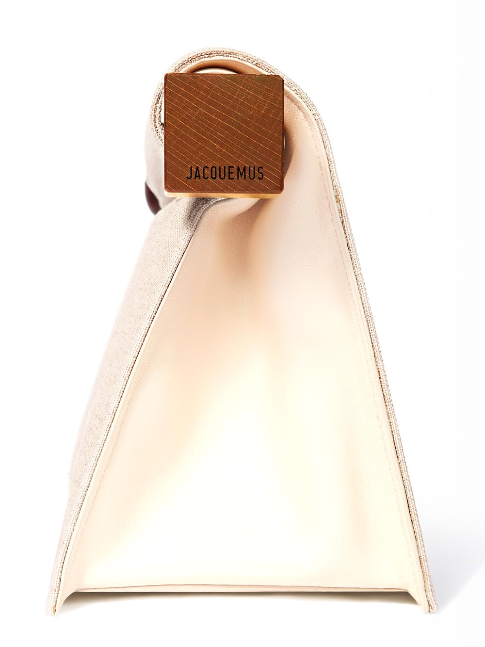 JACQUEMUS-LA POCHETTE ROND CARRE-