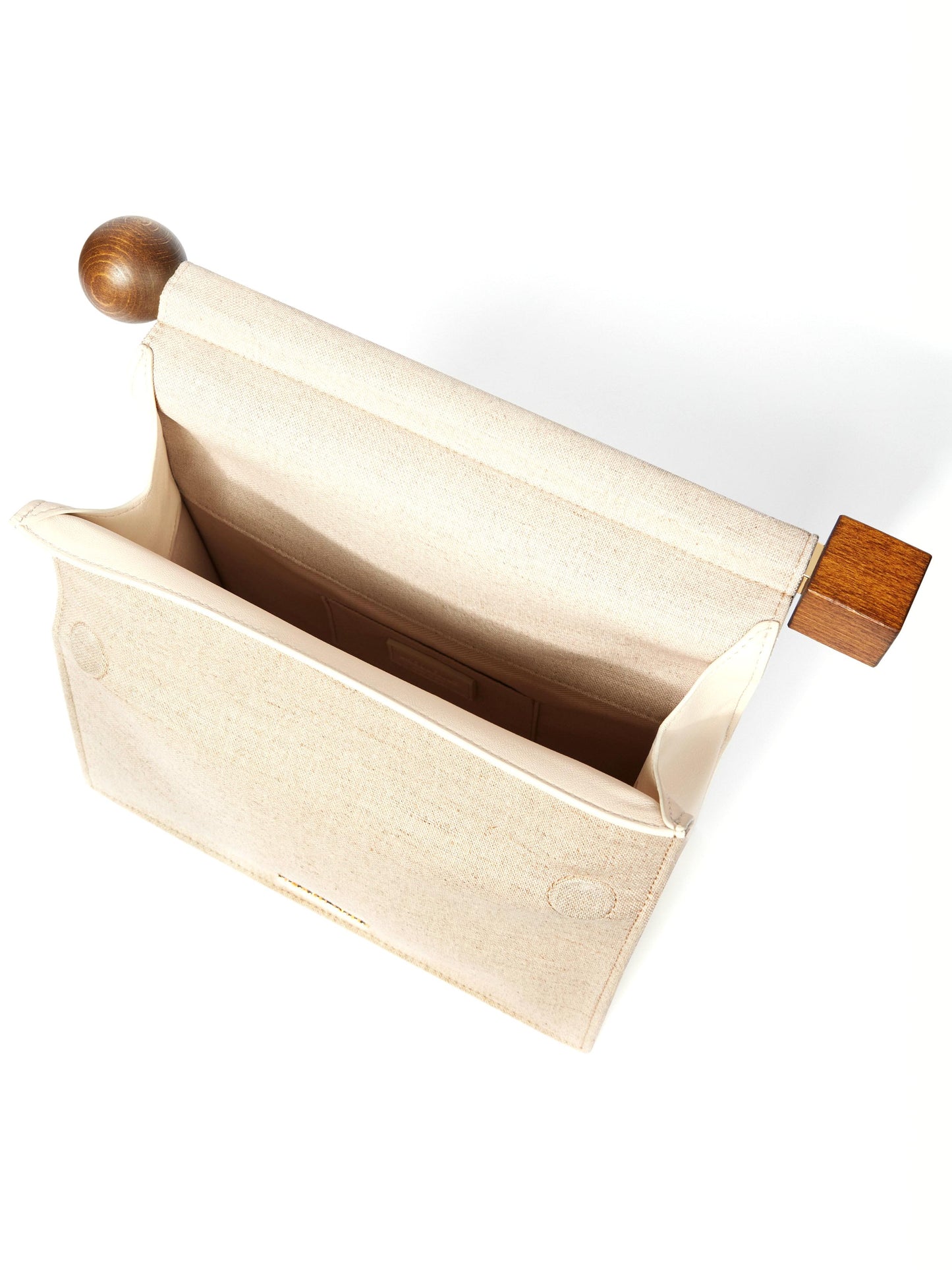 JACQUEMUS-LA POCHETTE ROND CARRE-