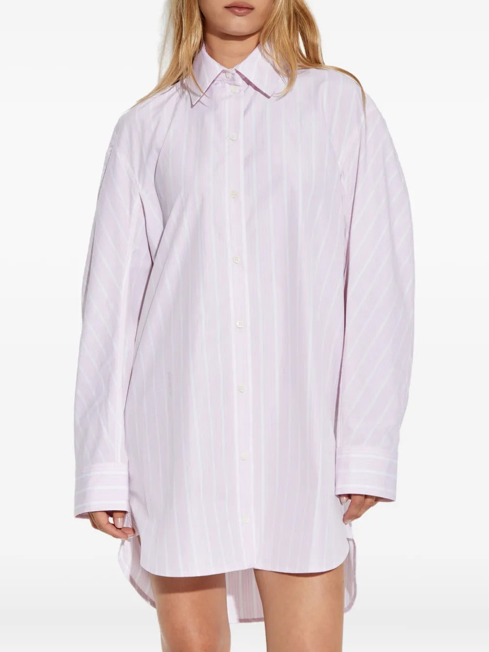 JACQUEMUS-LA ROBE CHEMISE OVALO-