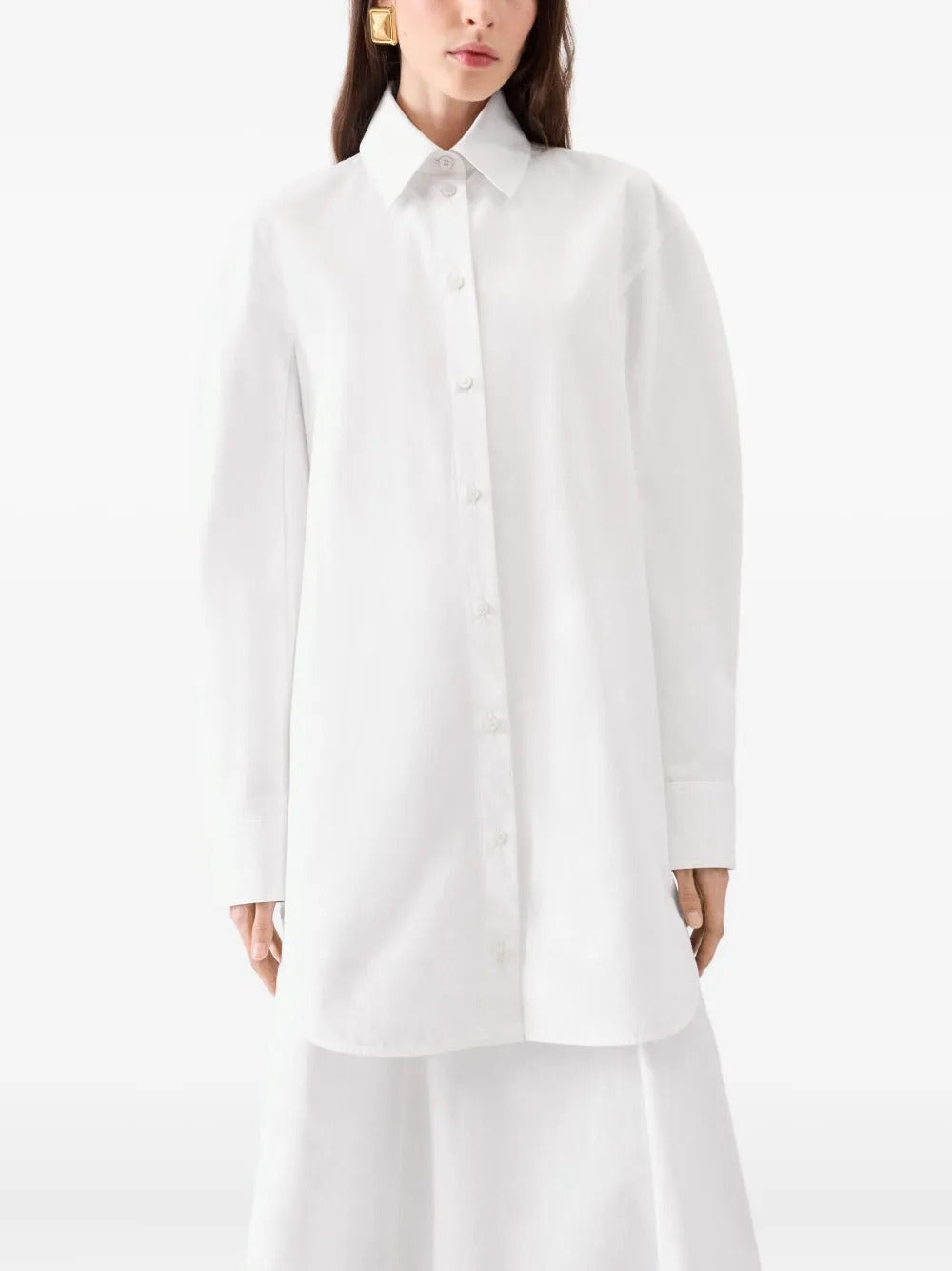 JACQUEMUS-LA ROBE CHEMISE OVALO-