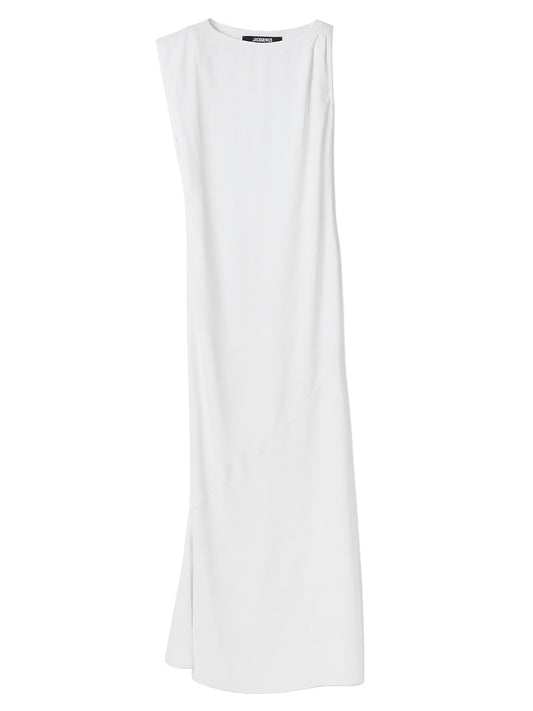 JACQUEMUS-LA ROBE DRAP LONGUE-