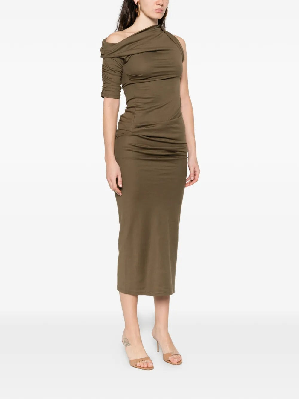 JACQUEMUS-LA ROBE DRAPEADO-