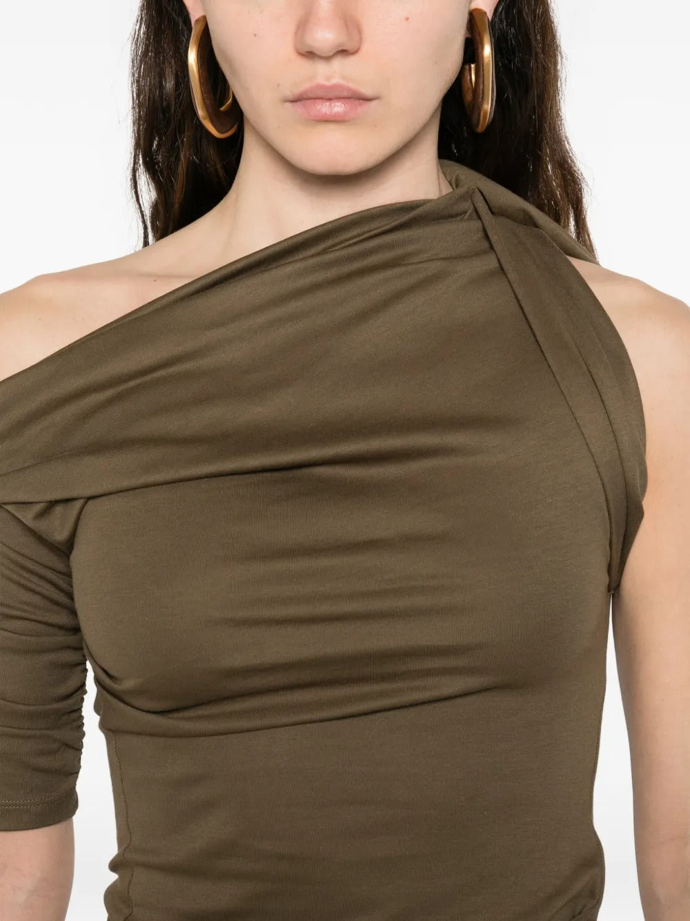 JACQUEMUS-LA ROBE DRAPEADO-