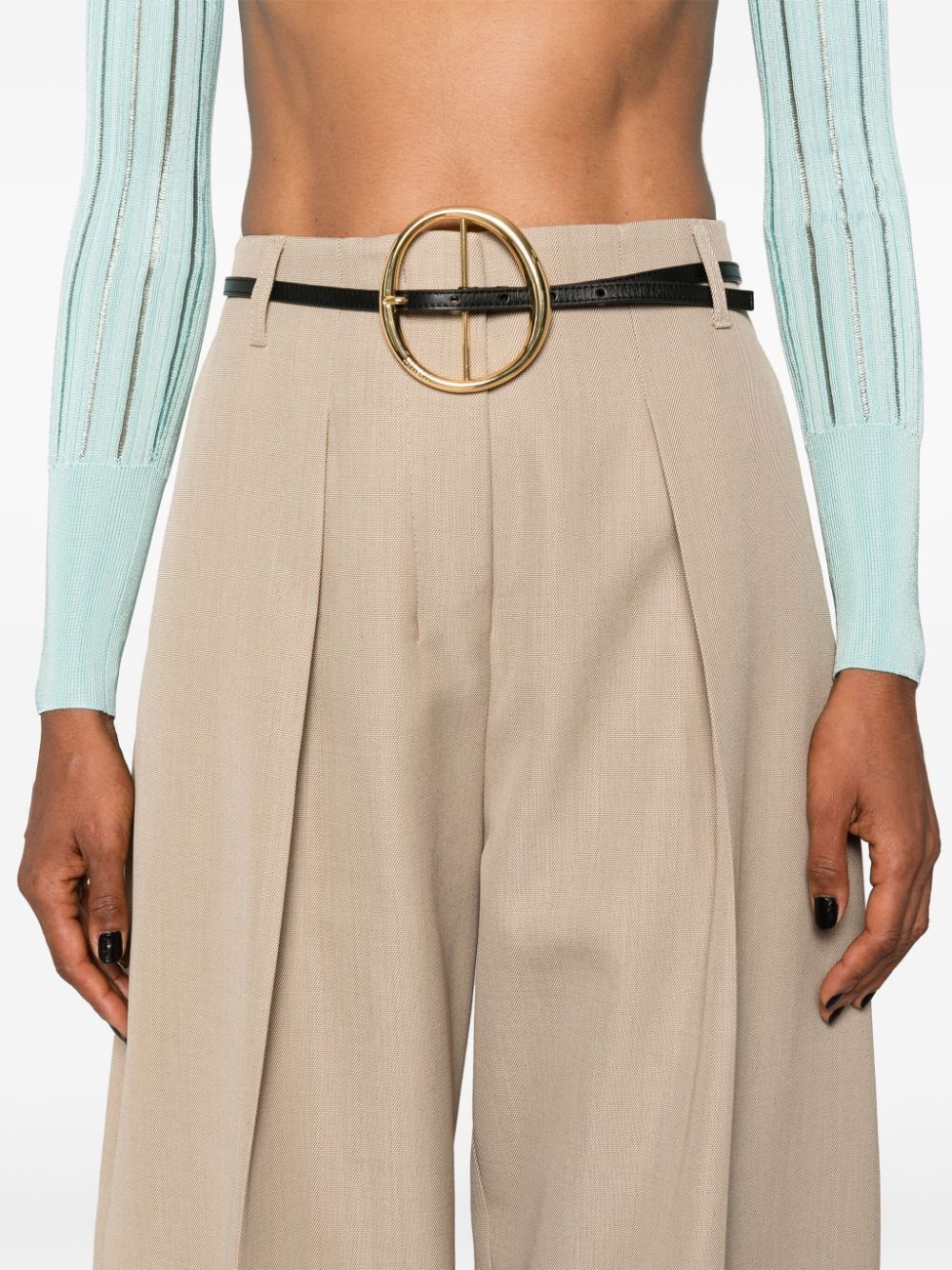 JACQUEMUS-LE PANTALON OVALO-