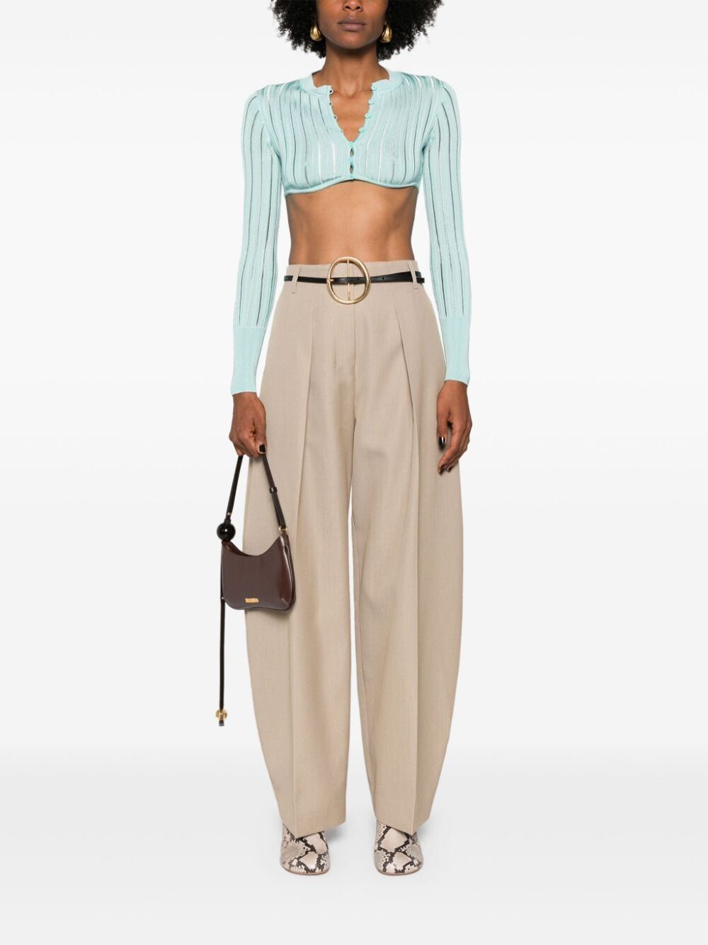 JACQUEMUS-LE PANTALON OVALO-