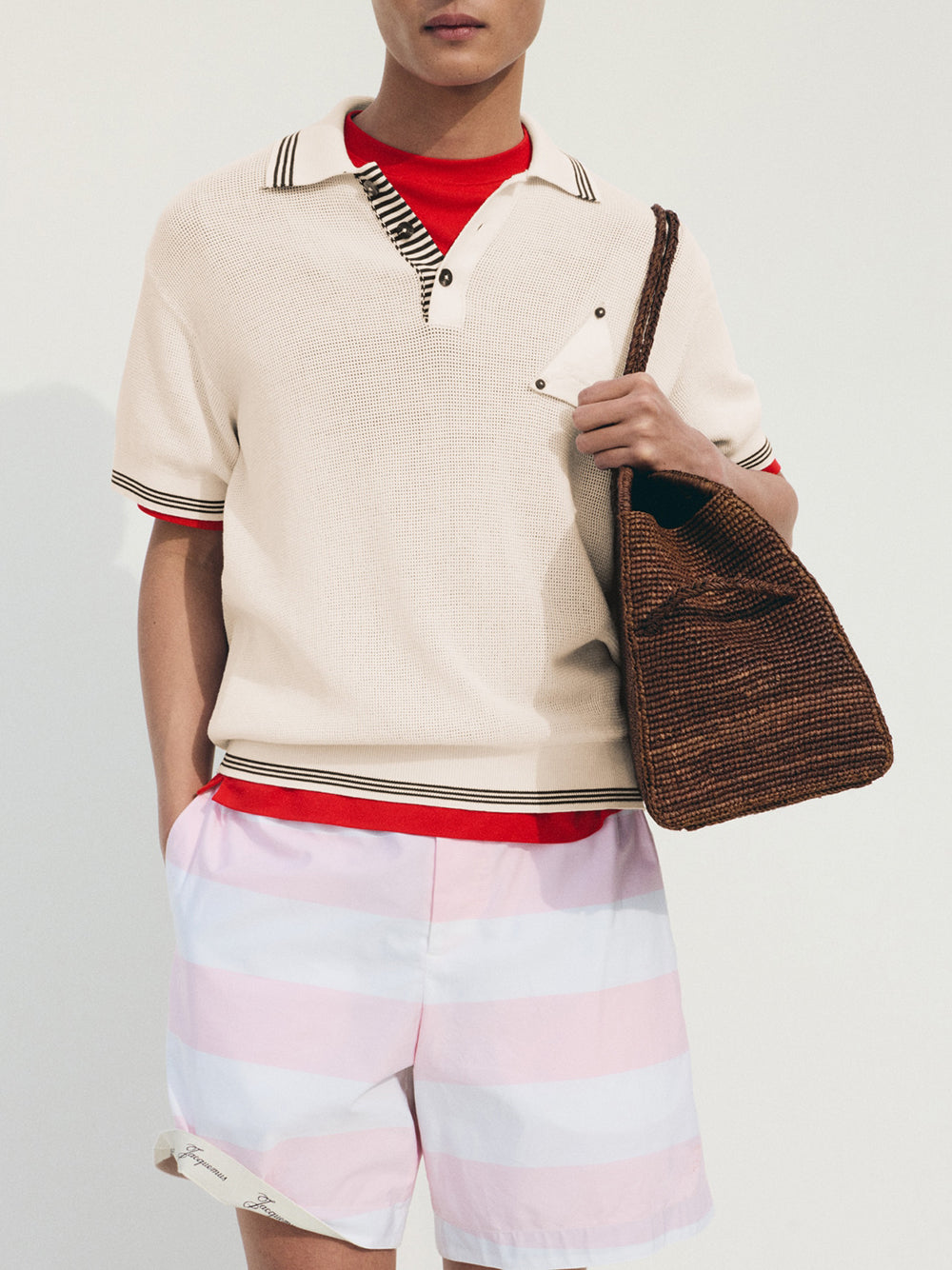 JACQUEMUS-LE POLO VOILIER-