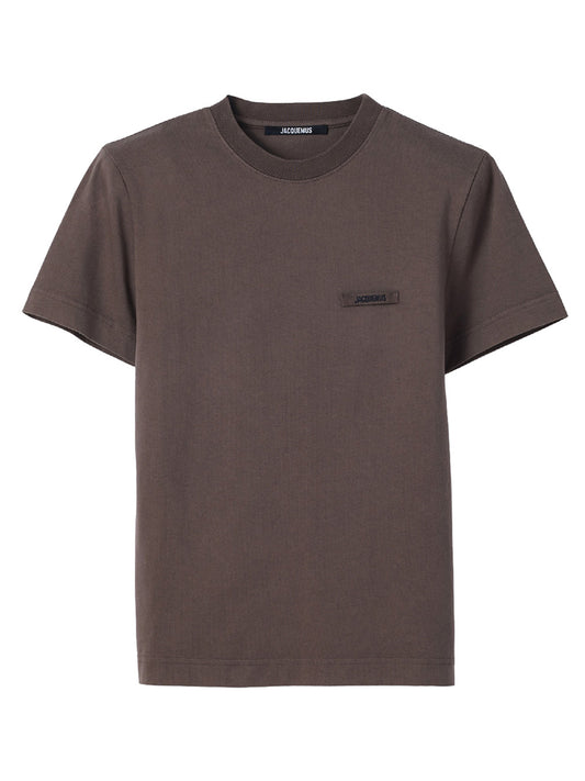 JACQUEMUS-LE TSHIRT GROS GRAIN MC-
