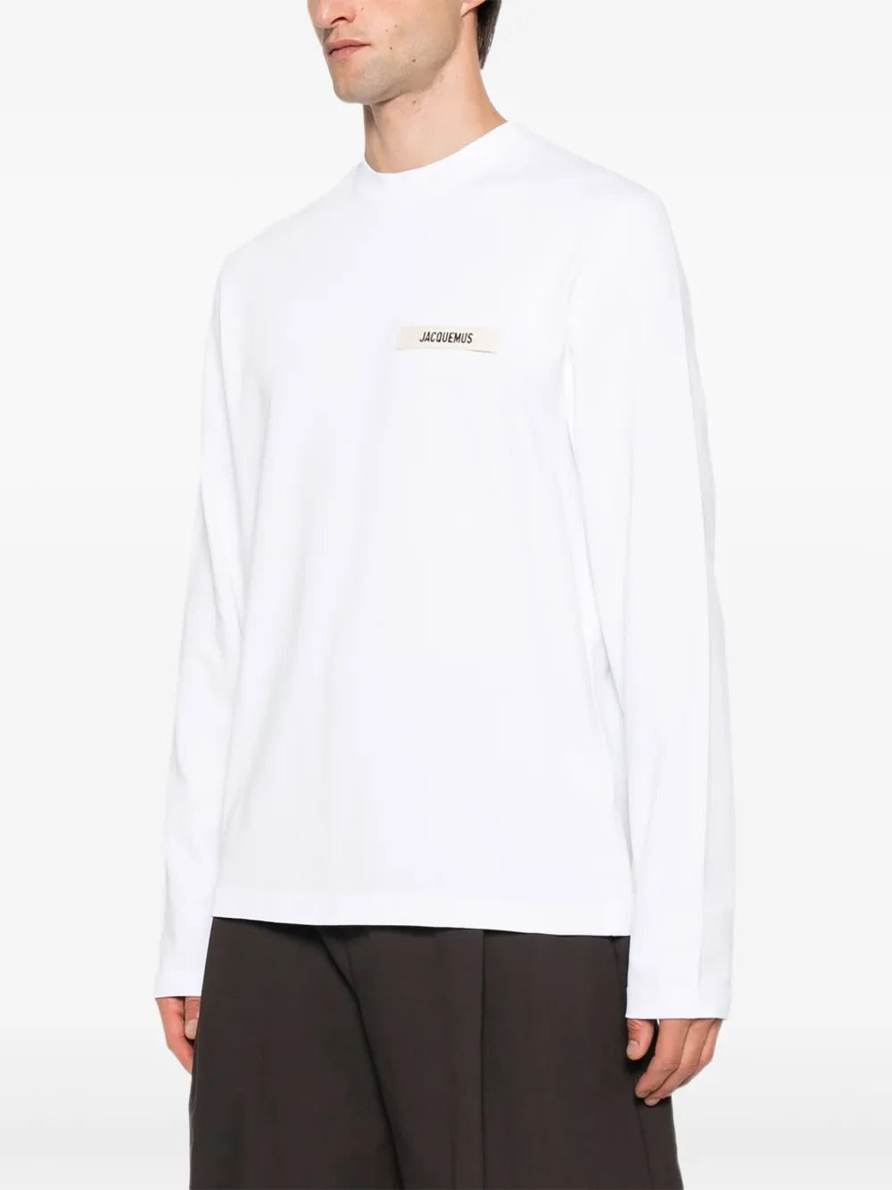 JACQUEMUS-LE TSHIRT GROS GRAIN ML-