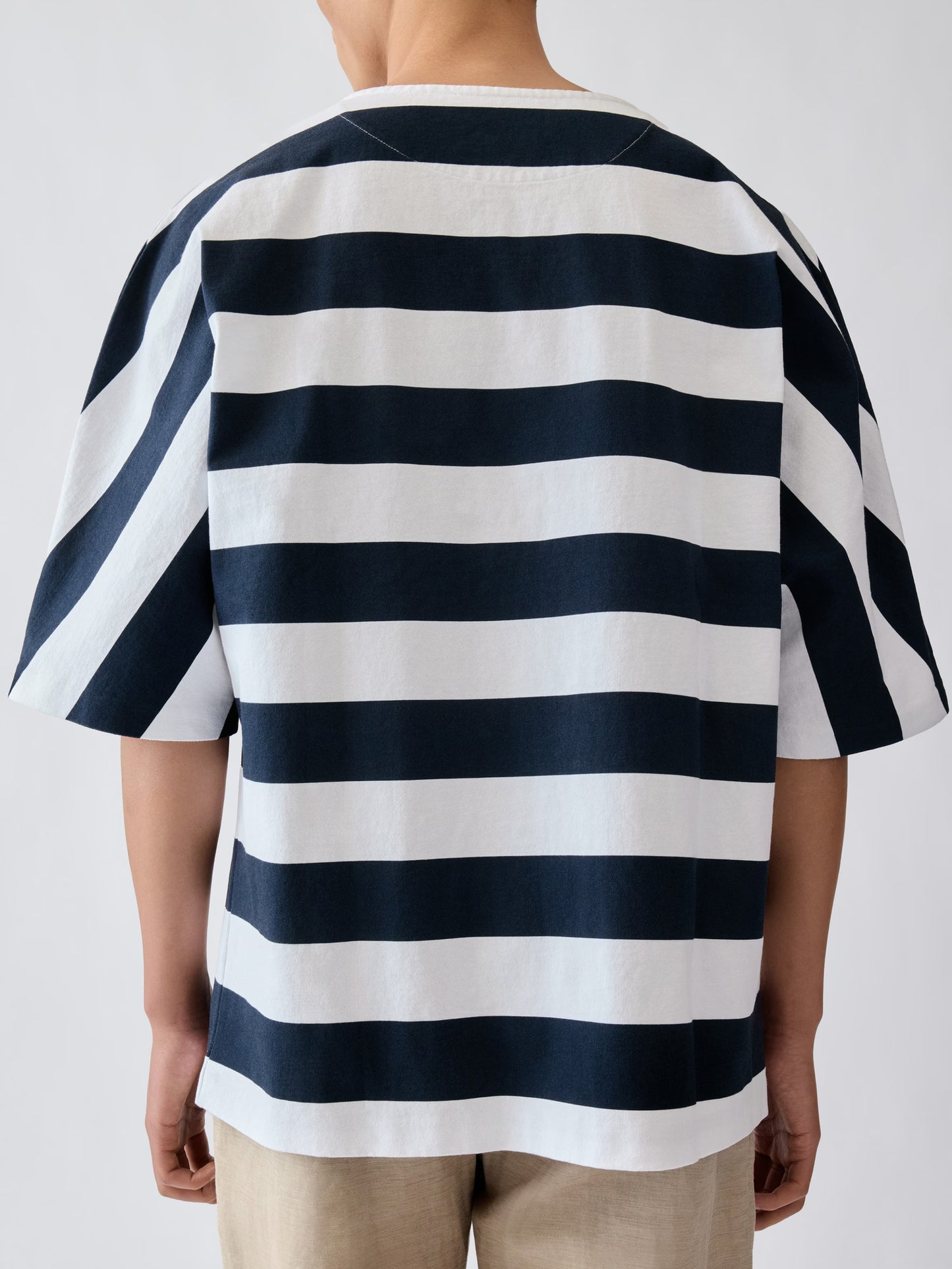JACQUEMUS-LE TSHIRT MARINIERE MC-