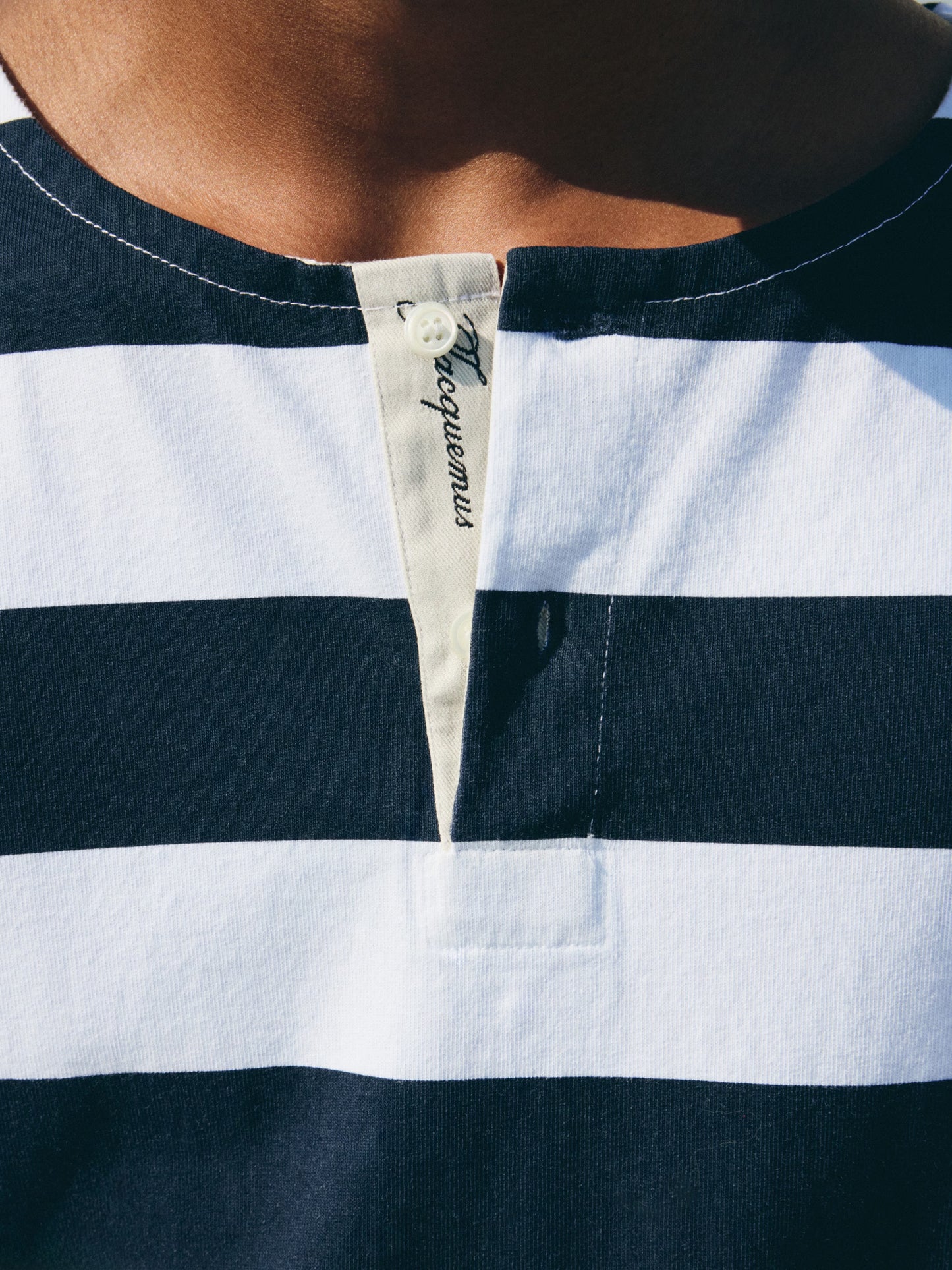 JACQUEMUS-LE TSHIRT MARINIERE MC-