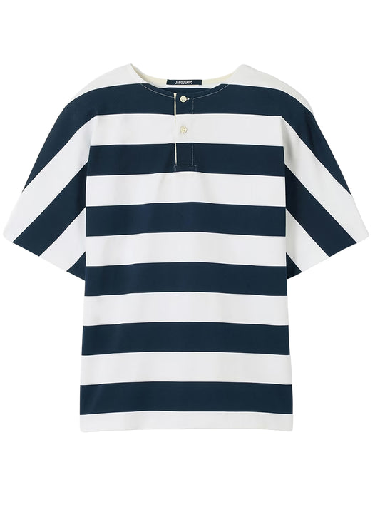 JACQUEMUS-LE TSHIRT MARINIERE MC-