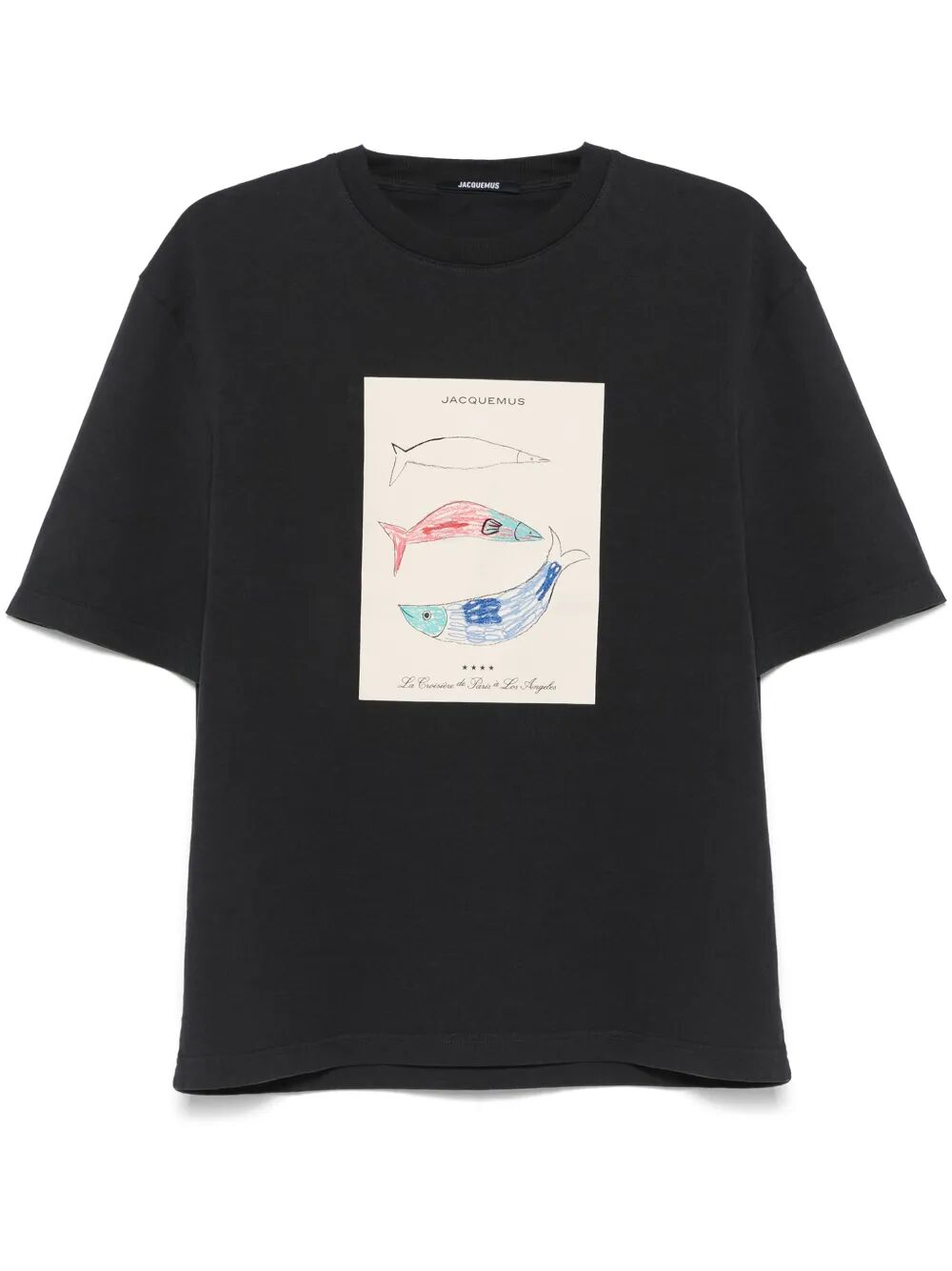 JACQUEMUS-LE TSHIRT MARINO-
