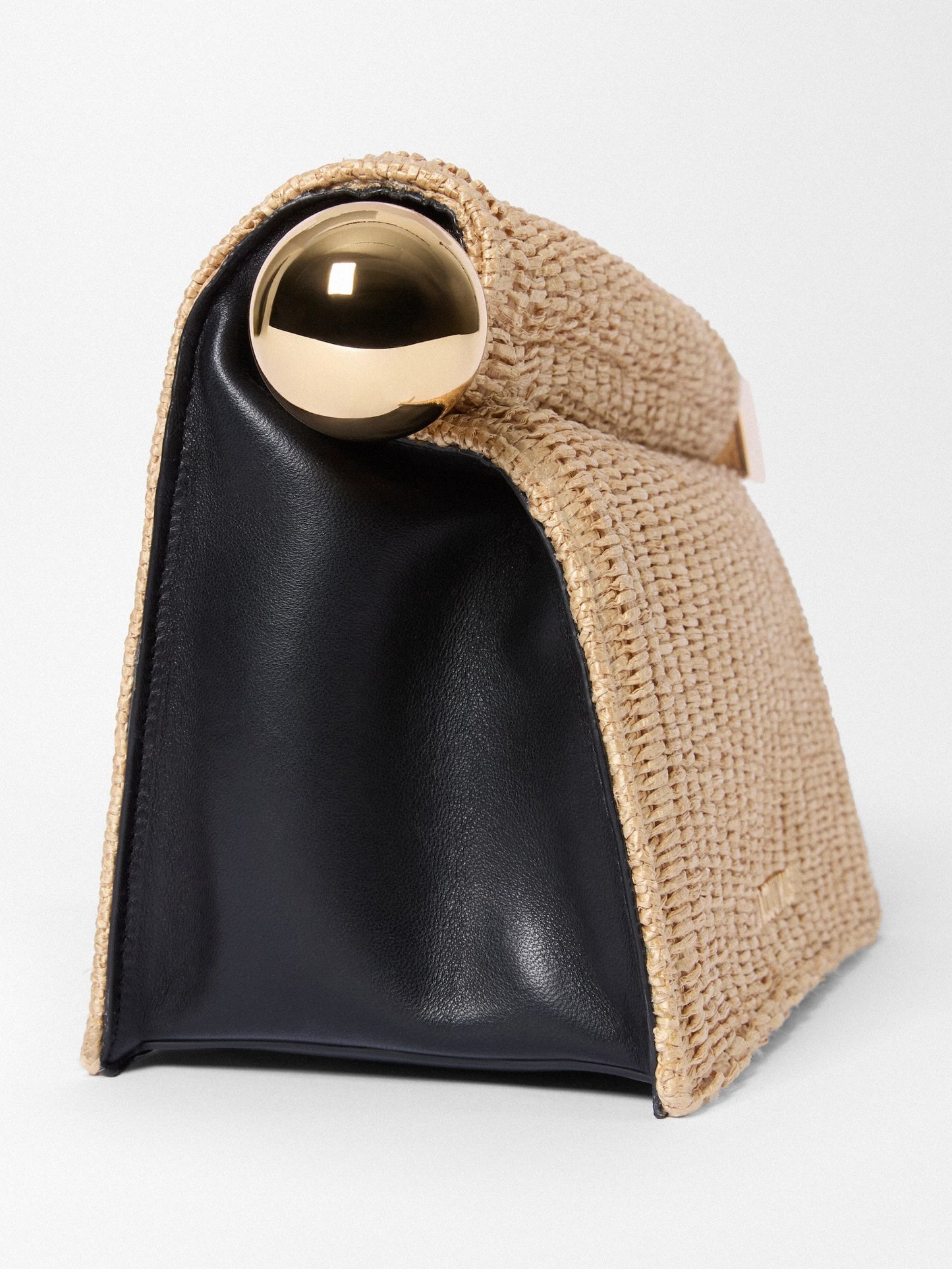 JACQUEMUS-LA POCHETTE ROND CARRE-