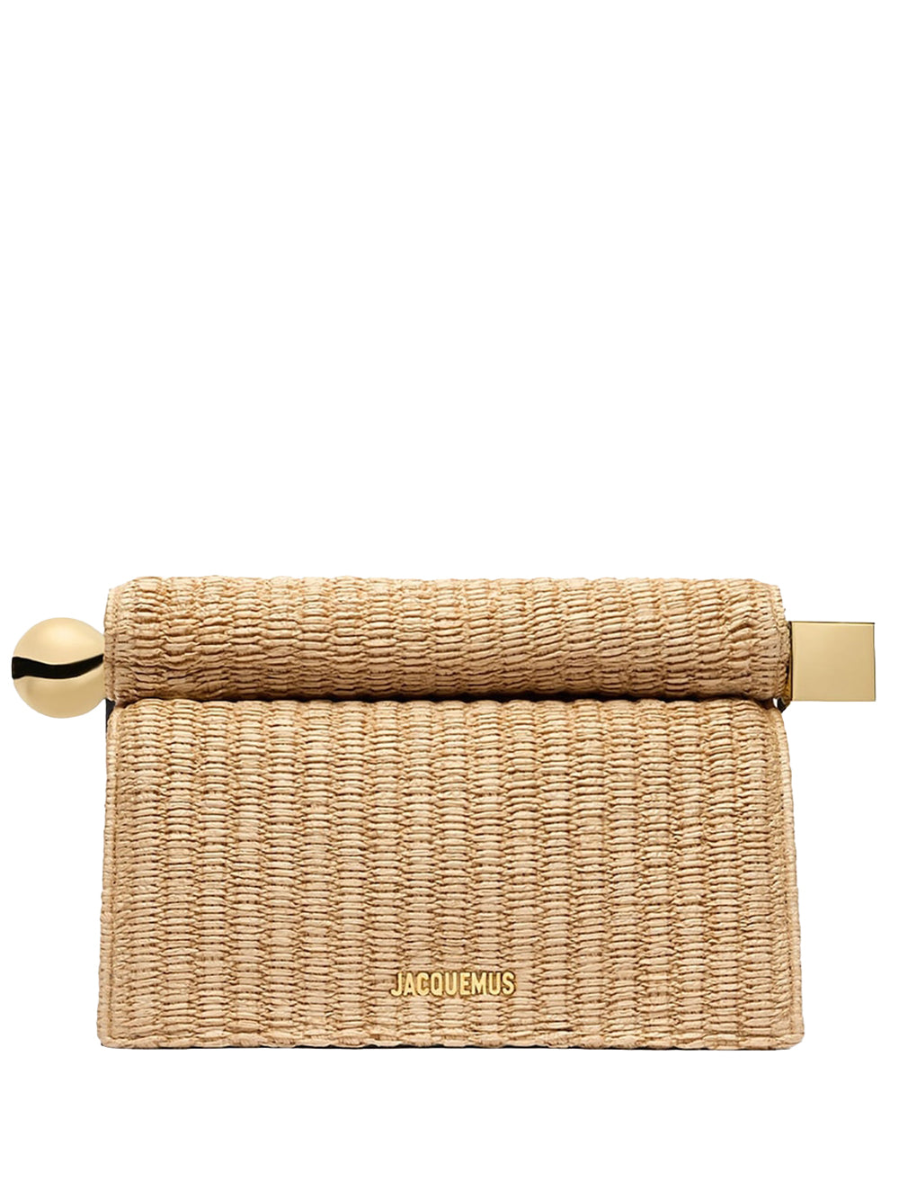 JACQUEMUS-LA POCHETTE ROND CARRE-