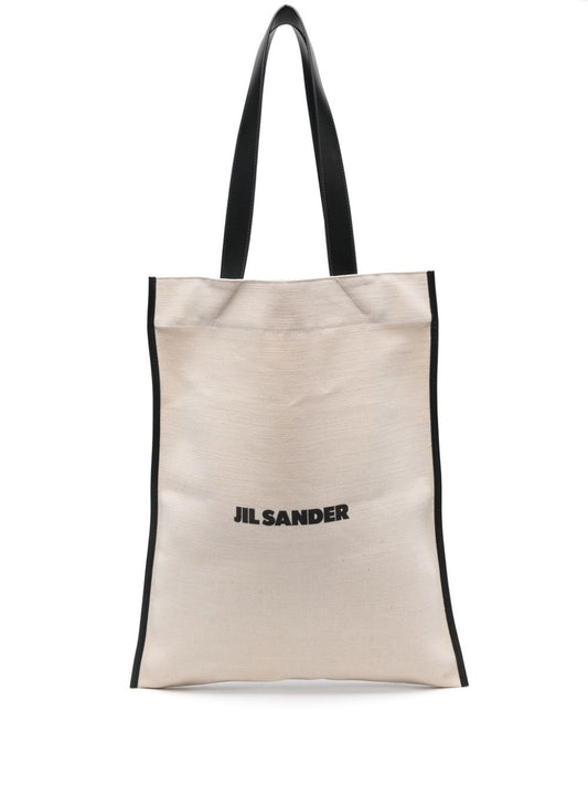 JIL SANDER-BORDER BOOK TOTE MD-J07WD0104P7060 280