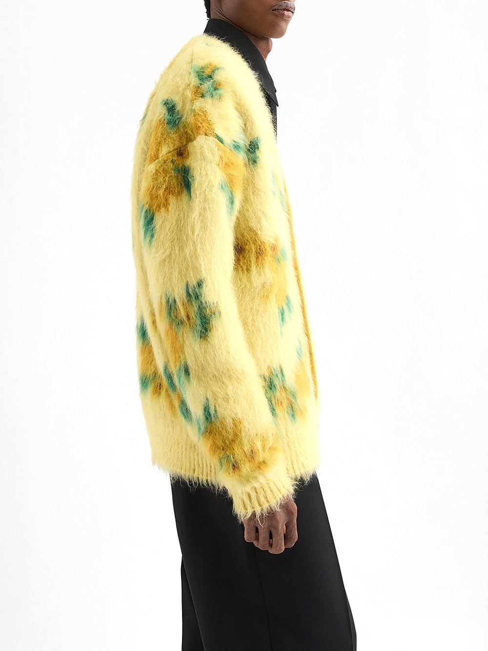 JIL SANDER-brushed-effect cardigan-