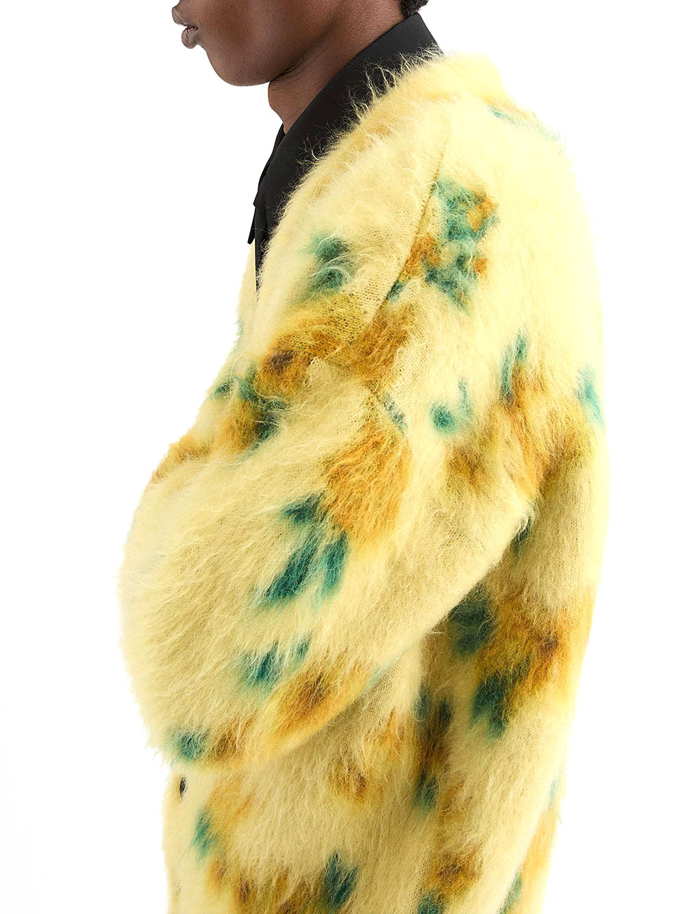 JIL SANDER-brushed-effect cardigan-