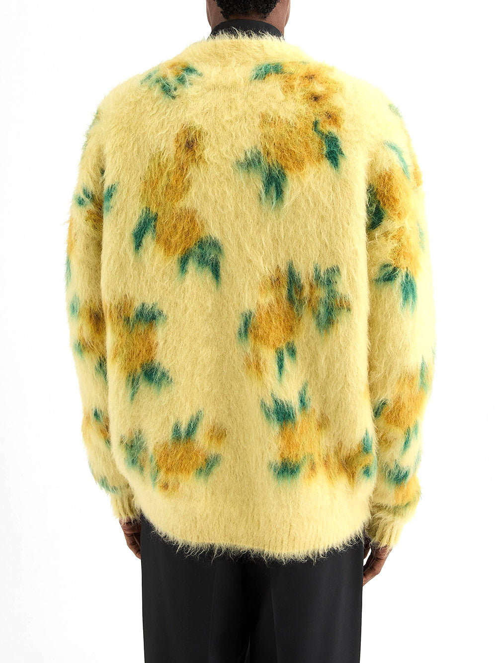 JIL SANDER-brushed-effect cardigan-