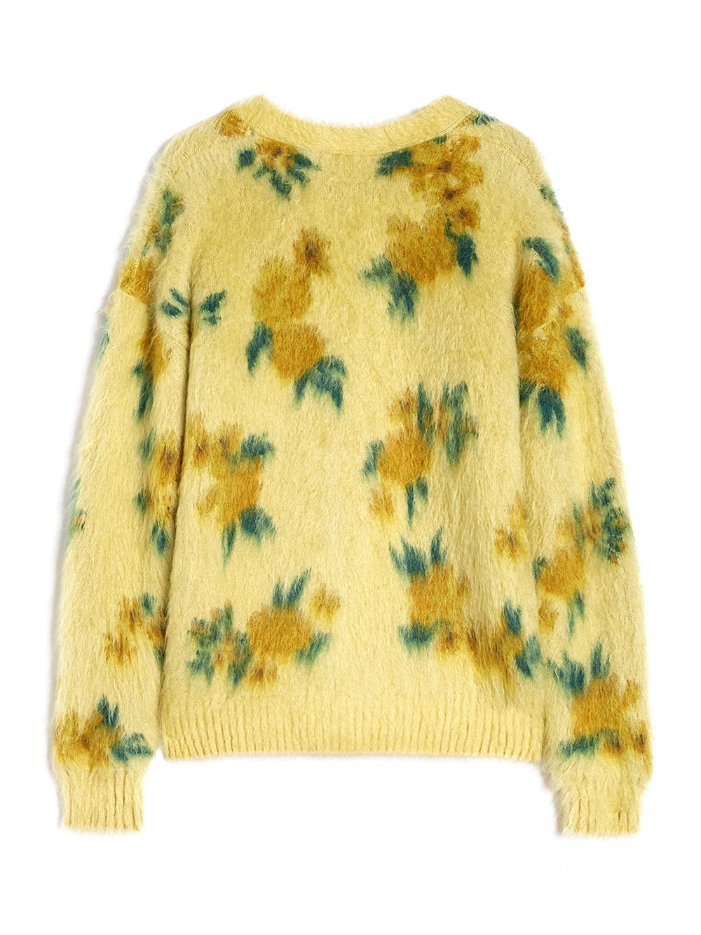 JIL SANDER-brushed-effect cardigan-