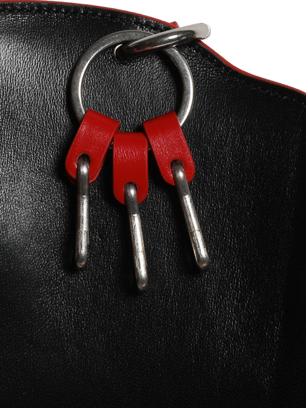 JIL SANDER-CANNOLO MULTIPLE KEYRING-