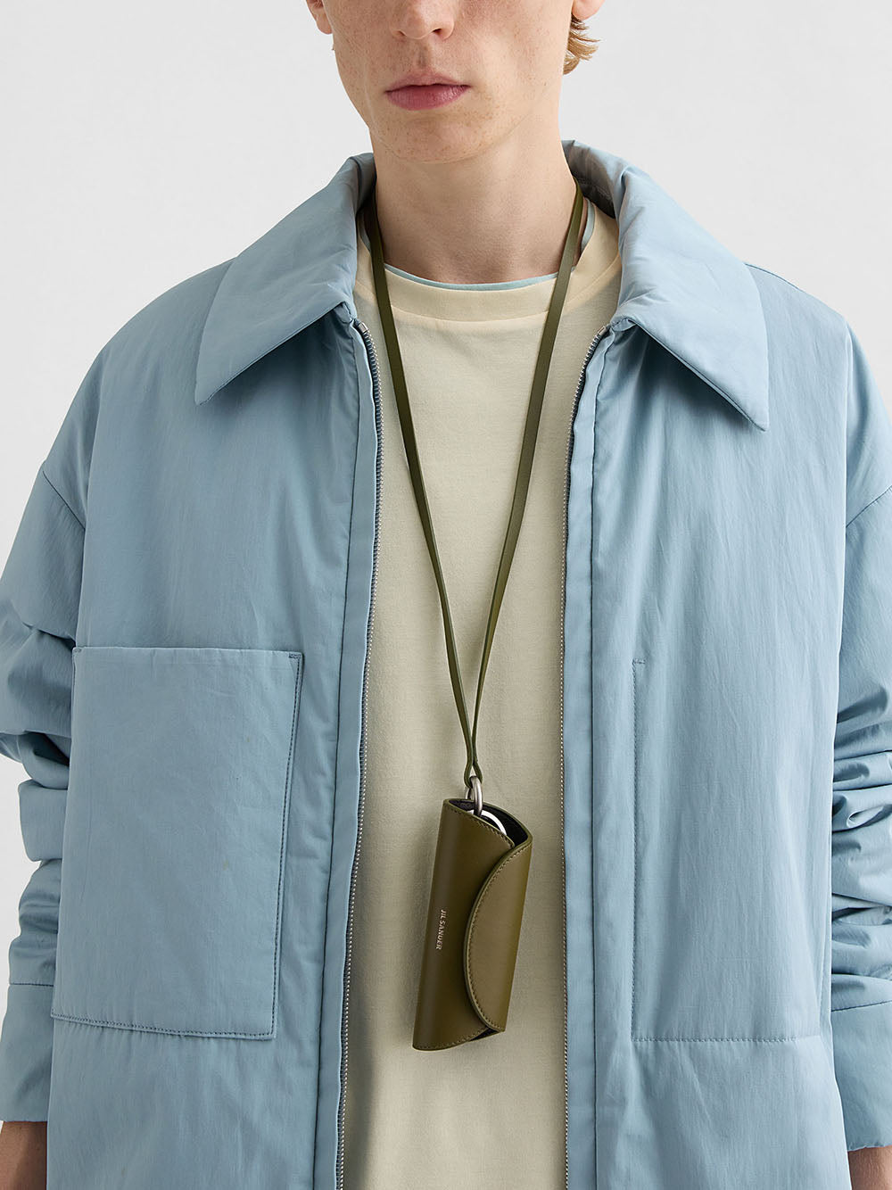 JIL SANDER-CANNOLO MULTIPLE KEYRING-