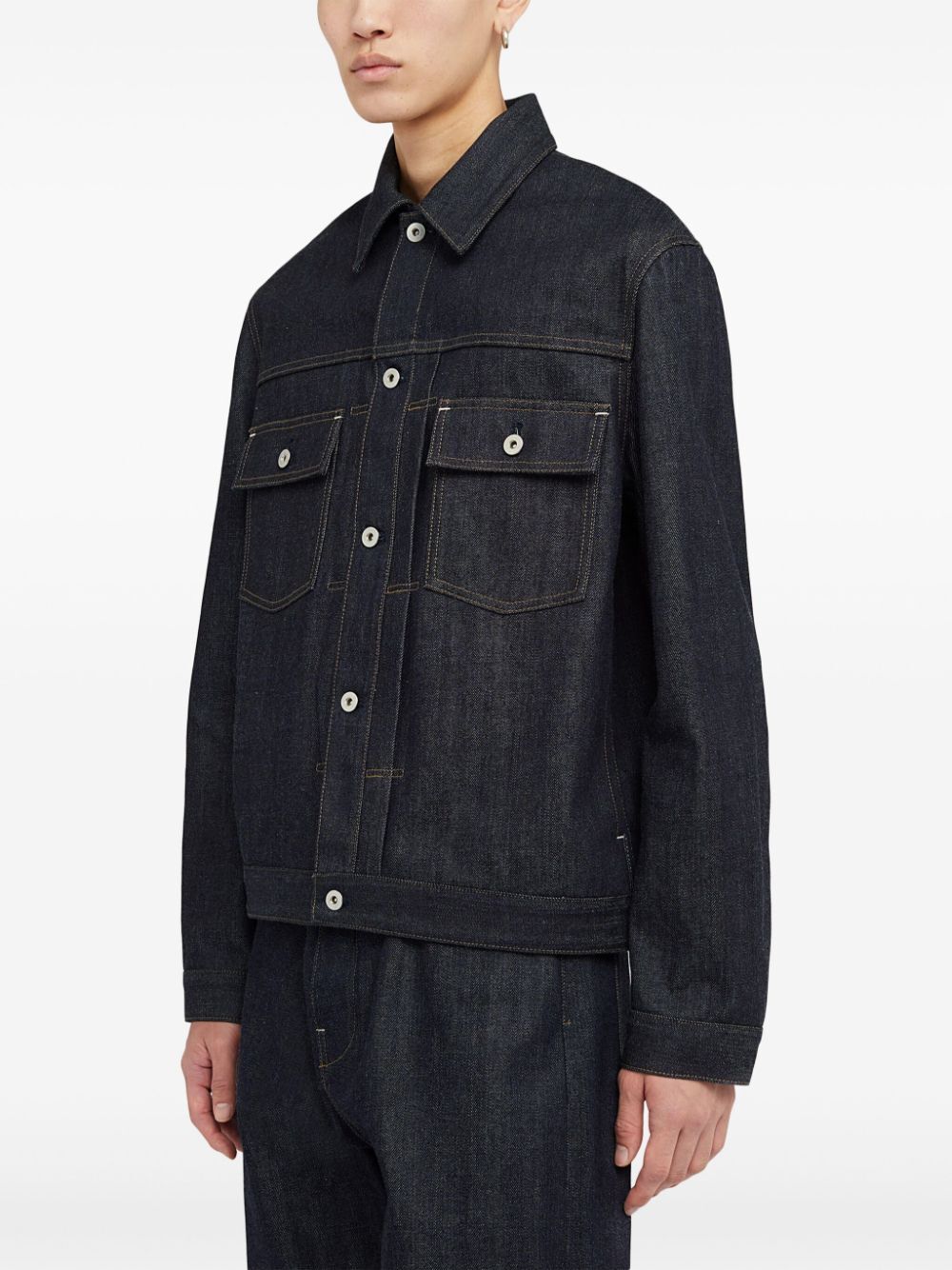 JIL SANDER-DENIM BLOUSON-